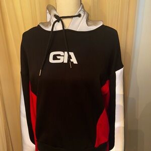 I.AM.GIA Silver and Black Hoodie
